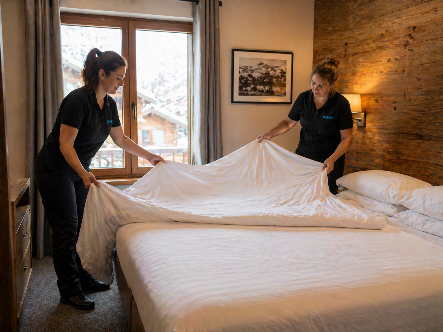 Rotation locative nettoyage chalet Valais